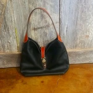 Dooney and Bourke Belvedere Logo Lock Purse